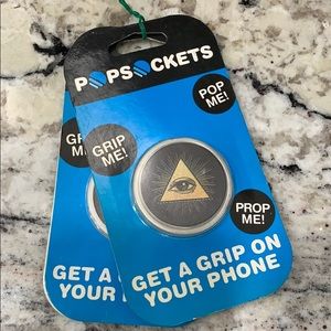 Illuminati pop socket